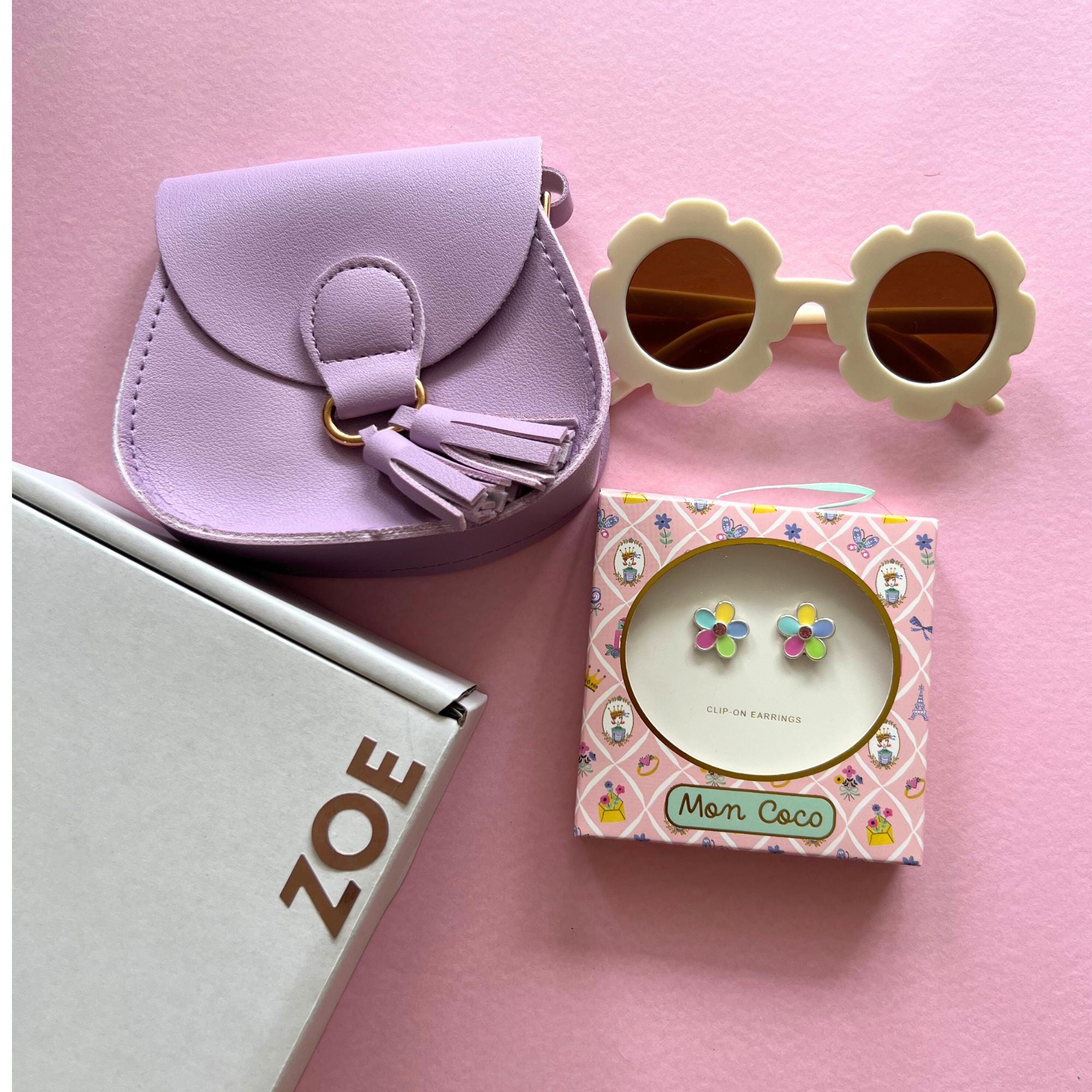 Girls Accessory Set Purple Girly Birthday Gift Iea