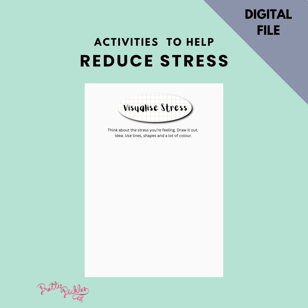 Art Therapy Drawing Prompts for Teens & Tweens (PDF)