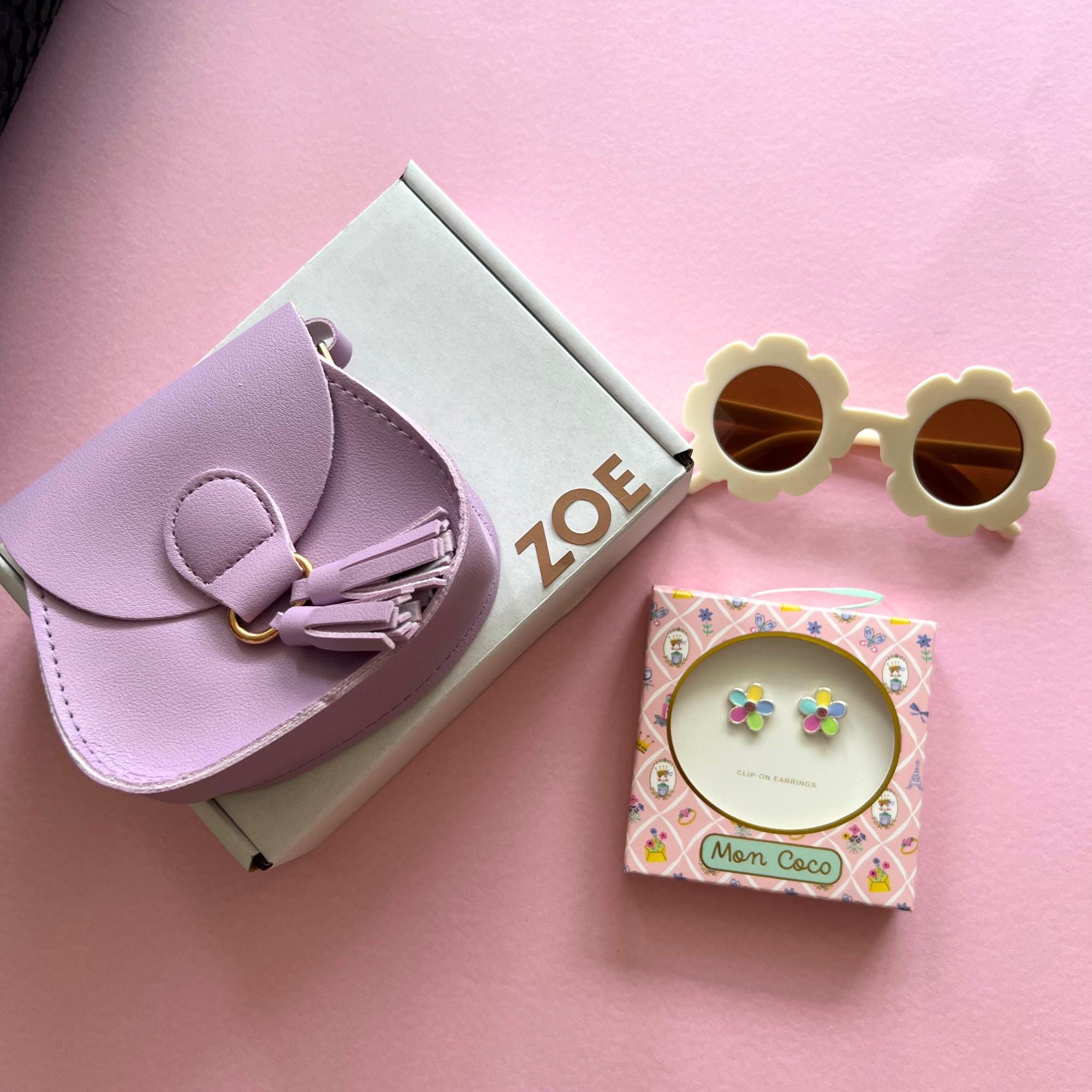 Girls Accessory Set Purple Girly Birthday Gift Iea