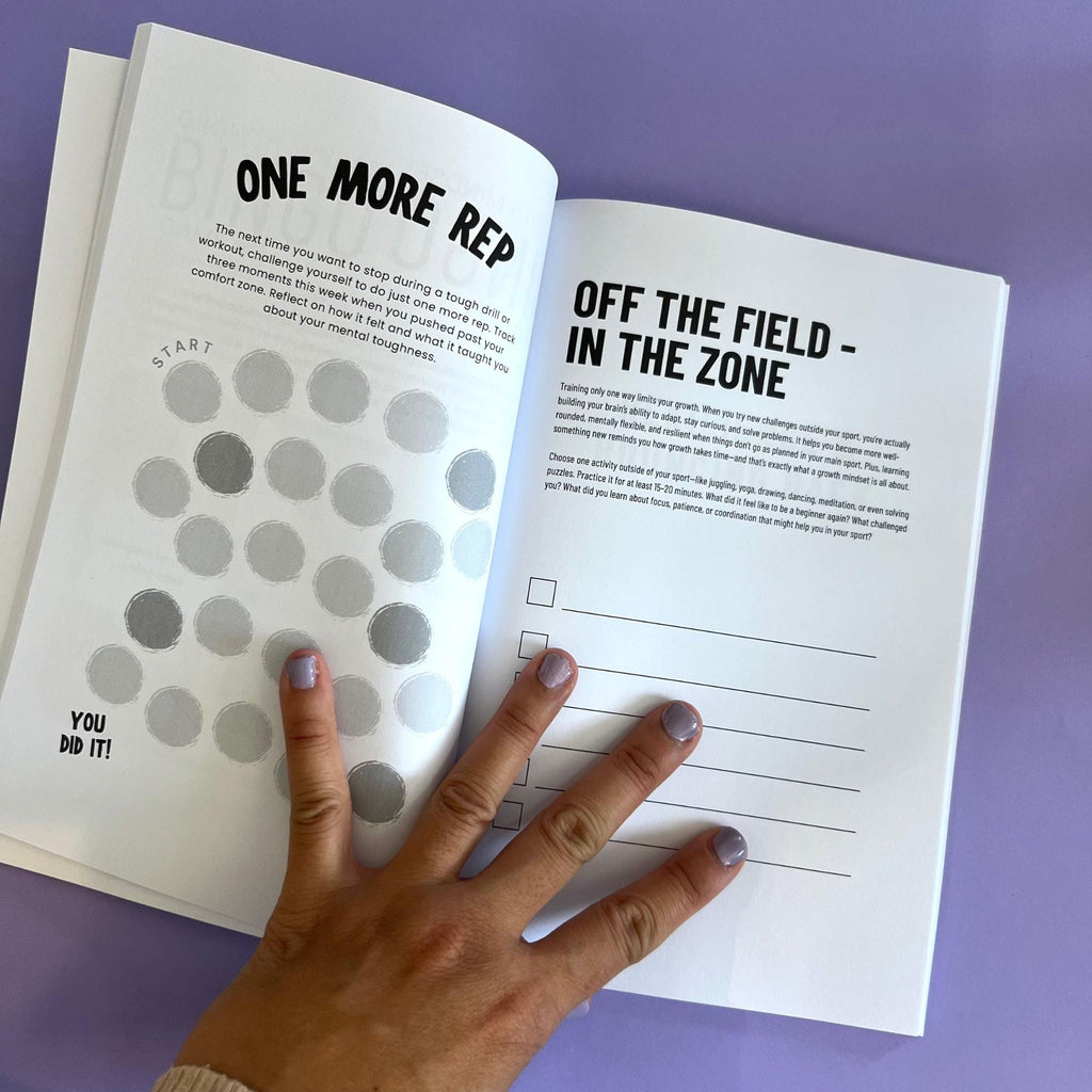 Book for Young Athletes Mental Toughness Growth Mindset Books for Teen Athletes Journal for Young Teens and Team Building Coaching for Kids