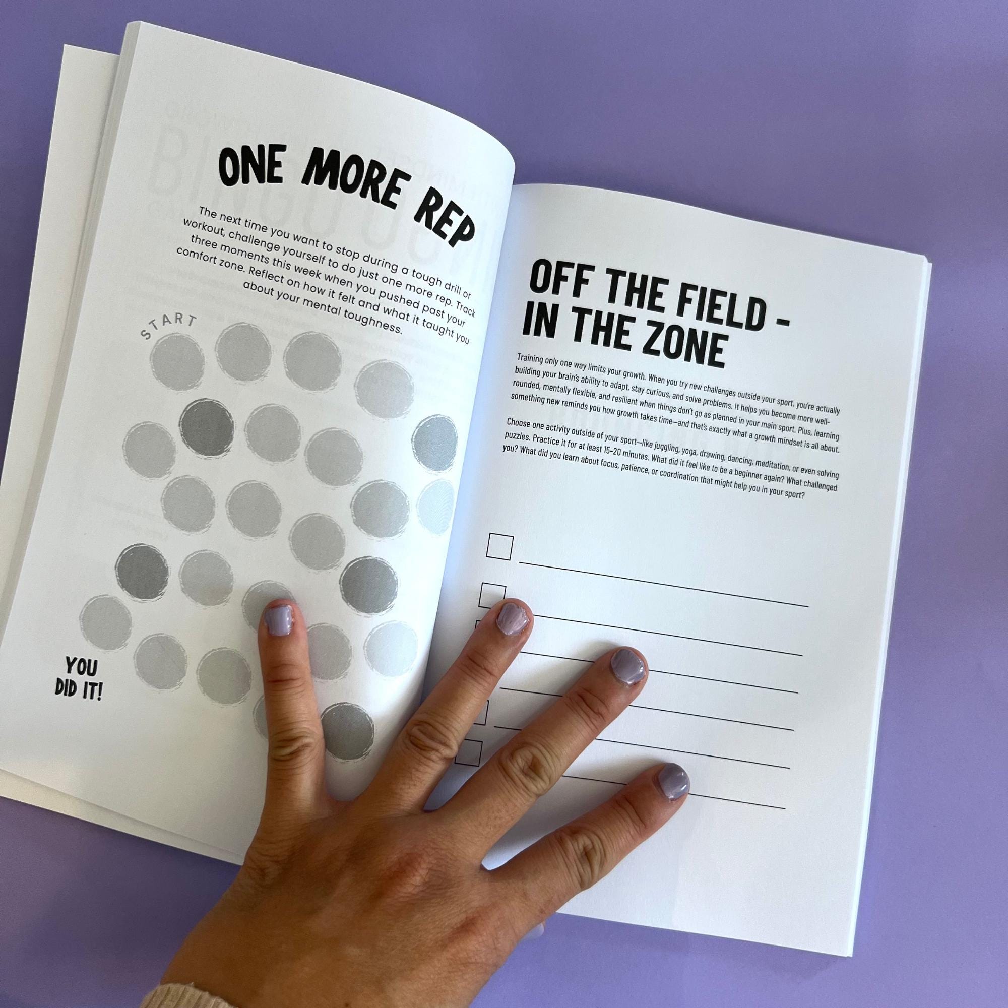 Book for Young Athletes Mental Toughness Growth Mindset Books for Teen Athletes Journal for Young Teens and Team Building Coaching for Kids