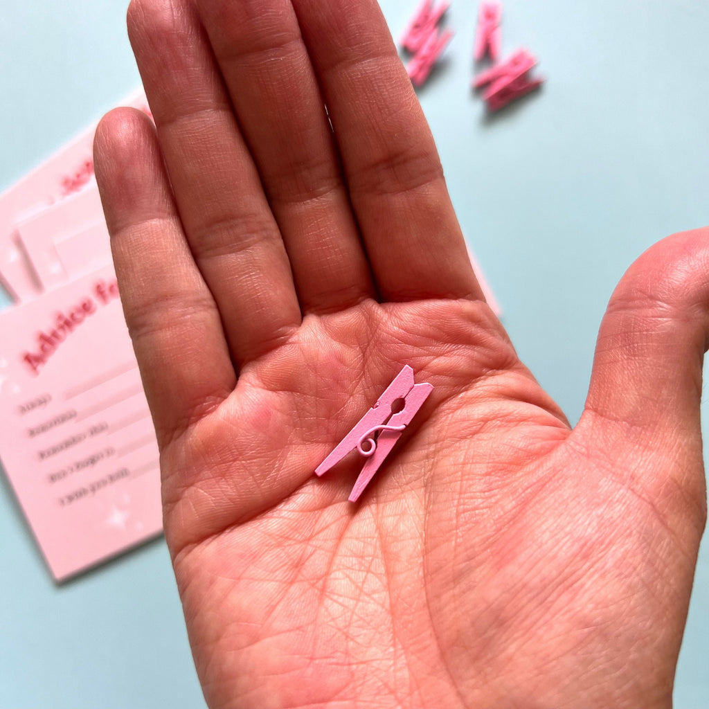 Bridal Shower Activity Cards Wedding Activity Cards Retro Bridal Shower Games Mini Pink Pegs Bachelorette Party Game Advice for the Bride