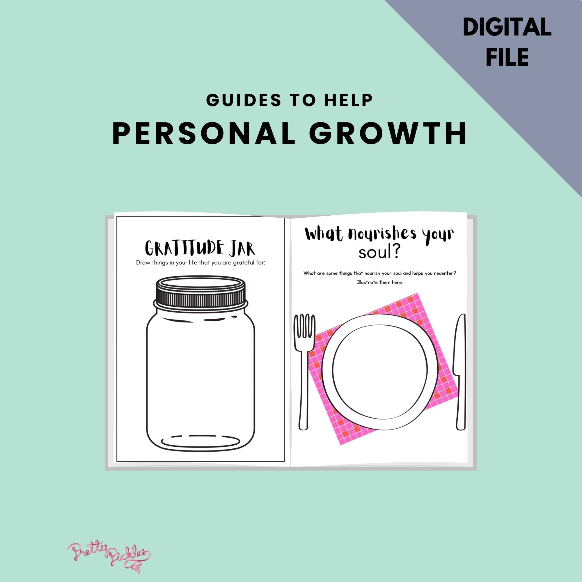 Art Therapy Drawing Prompts for Teens & Tweens (PDF)