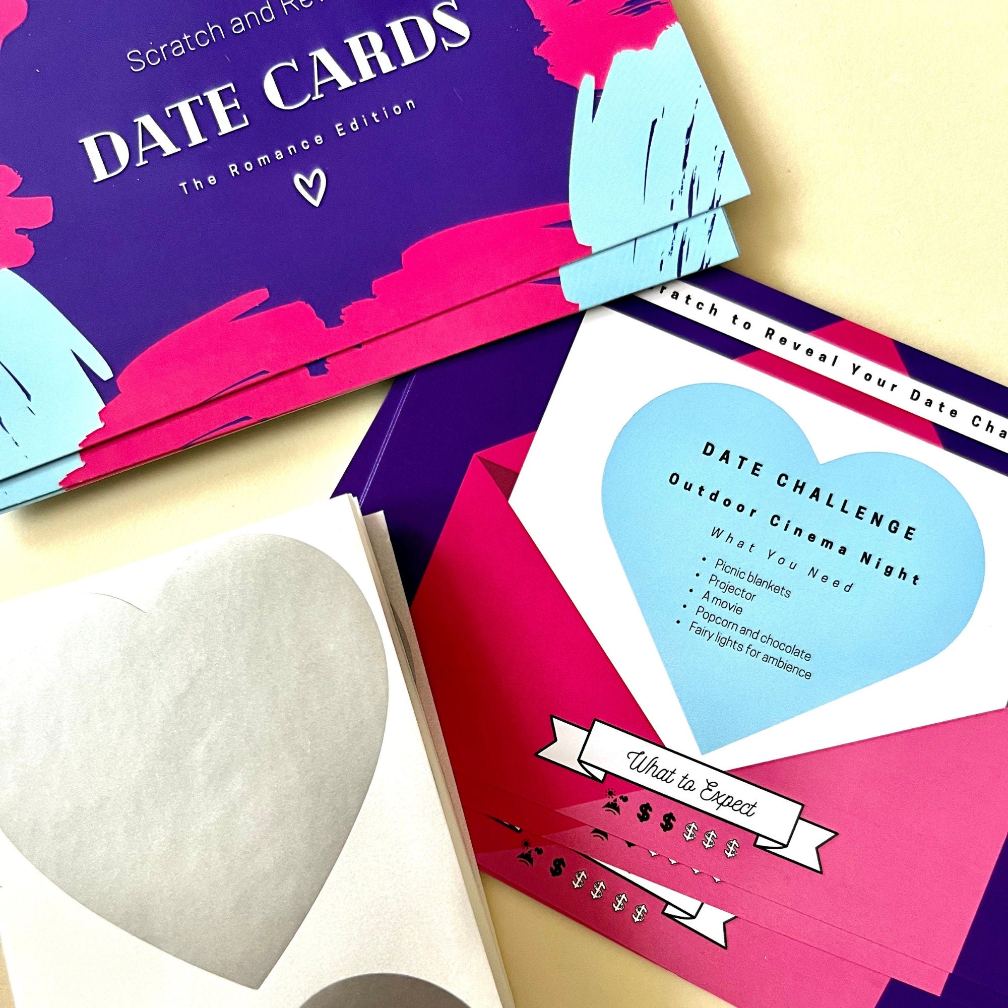 Date Night Activity Box: Romantic Couple Gift, Paper Anniversary