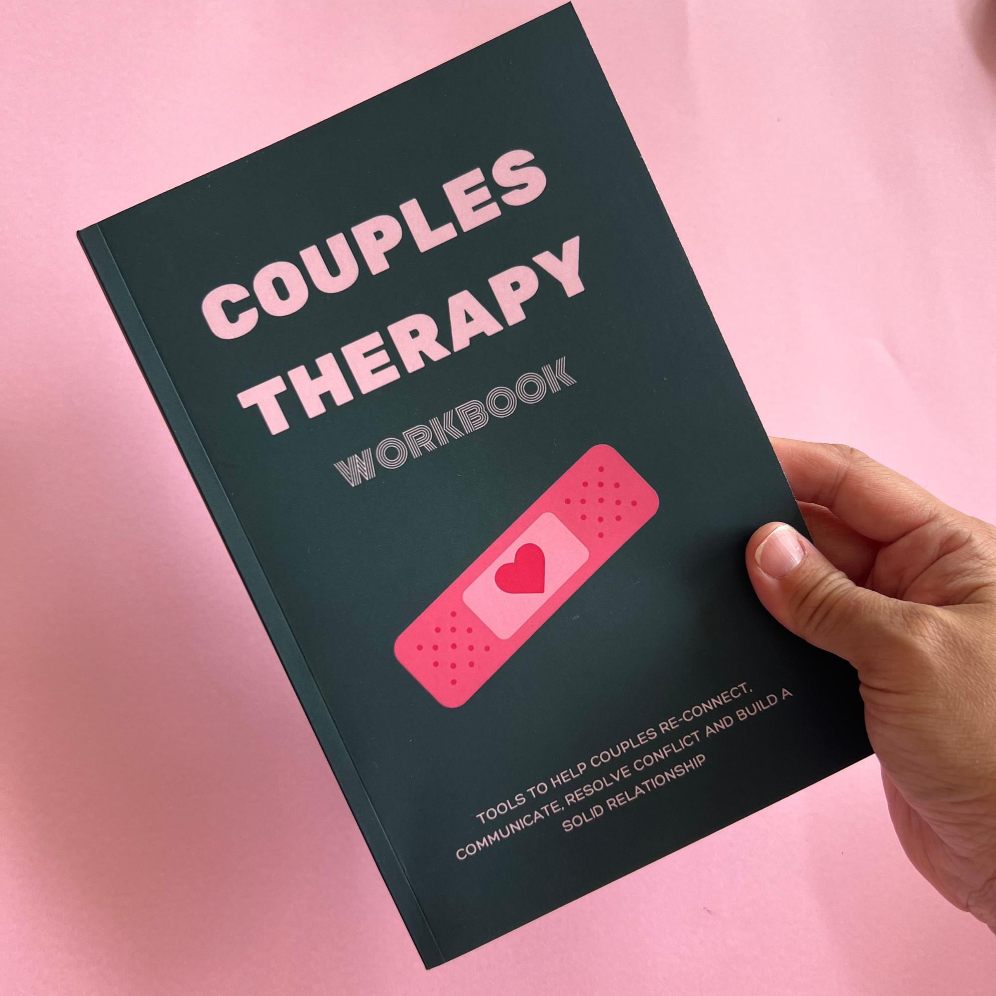 Couples Counselling Notebook for Marriage Counsellors Self Paced Communication Exercises for Couples Couples Workbook with Journal Prompts