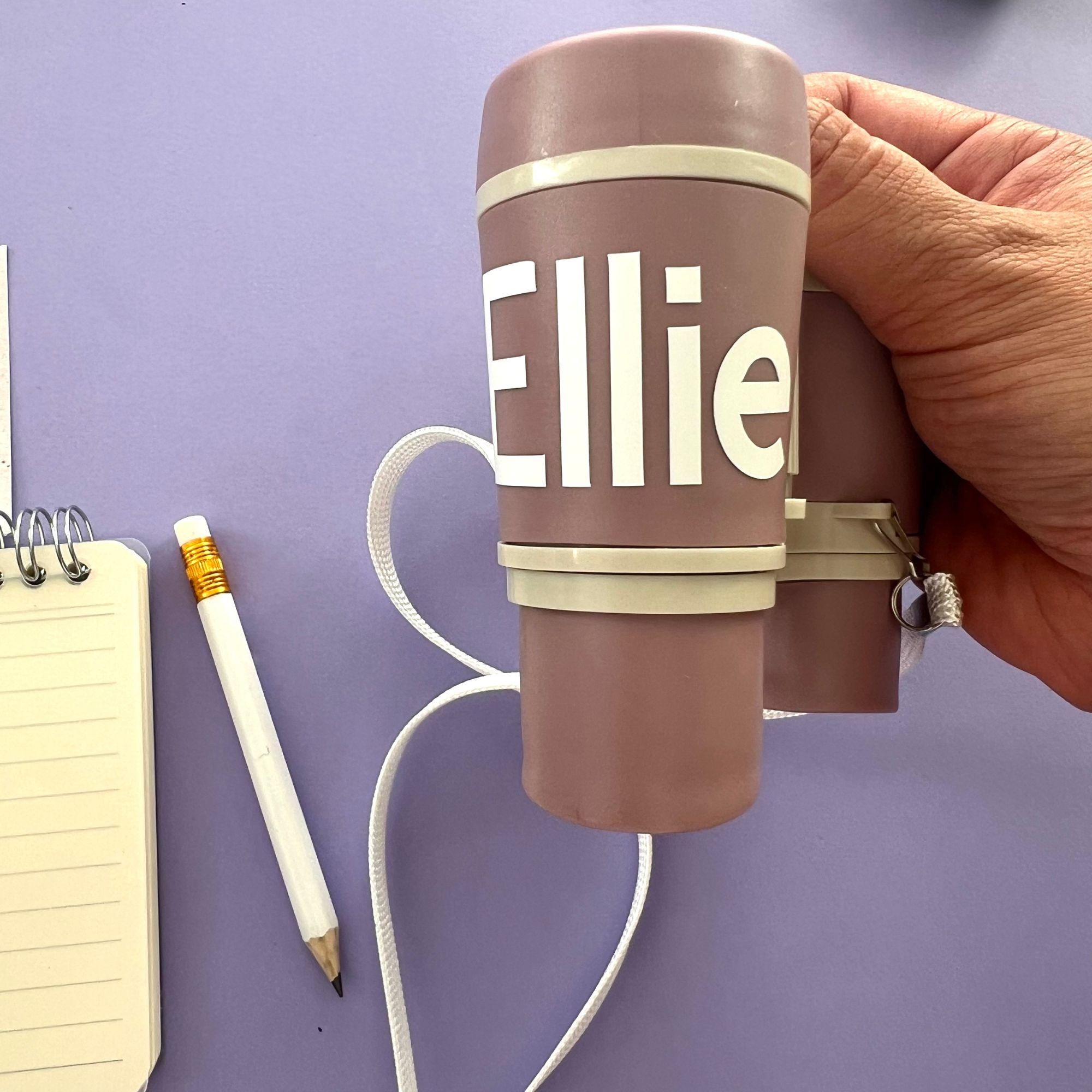 Custom Kid Binoculars Adventure Kit Child Purple Binoculars for Toddlers Camping Kit for Girls Pre-School Adventure Box Gift for Outdoor