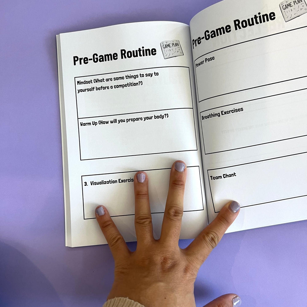 Book for Young Athletes Mental Toughness Growth Mindset Books for Teen Athletes Journal for Young Teens and Team Building Coaching for Kids