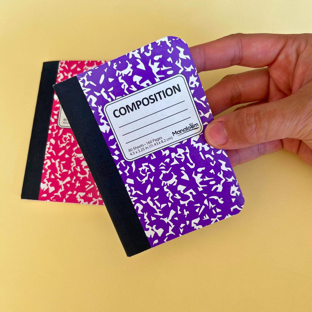 Mini Composition Notebooks and Mini Pen Teacher Gifts Custom Educator Gift Best Teacher Gift Mini Gift for Teachers