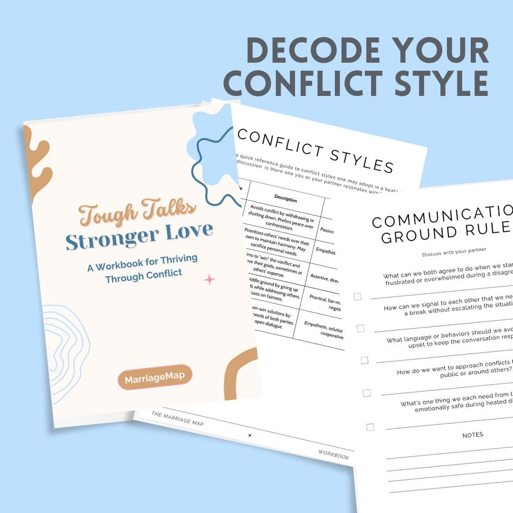 Conflict Style Quiz Conflict Resolution Tools for Couples Marriage Therapy Resolution Tools Mediation Worksheets for Couples Counsellors