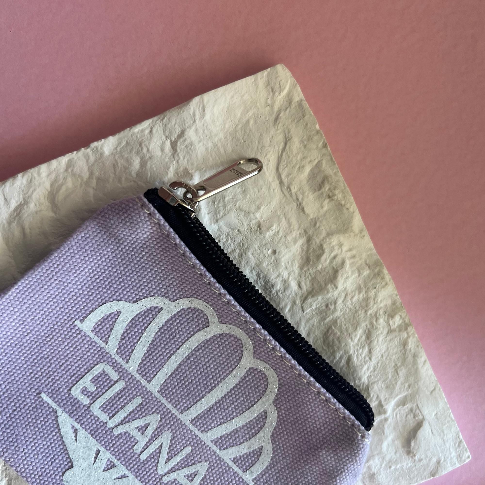 Personalised Coin Purse for Kids Custom Mermaid Gift Pink Butterfly Purse for 3 Year Old Gift for Preschooler Personalised Name Purse