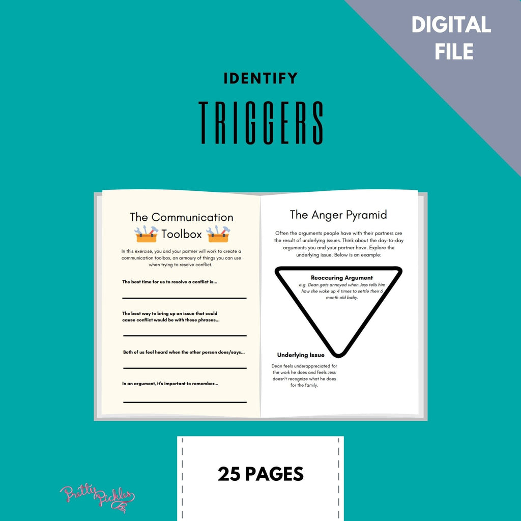 Couples Conflict Resolution Worksheets Couples Counselling Worksheets Couples Therapy Tools Worksheets for Couples Counsellors Marriage