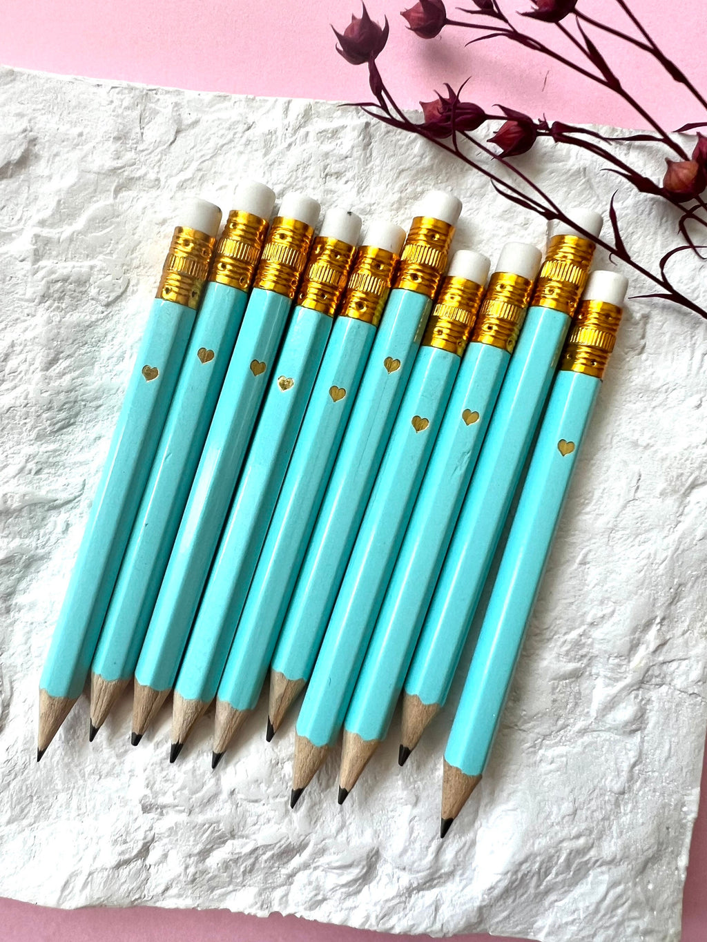 Mini Yellow Golf Pencils, Bridal/Baby Shower Games