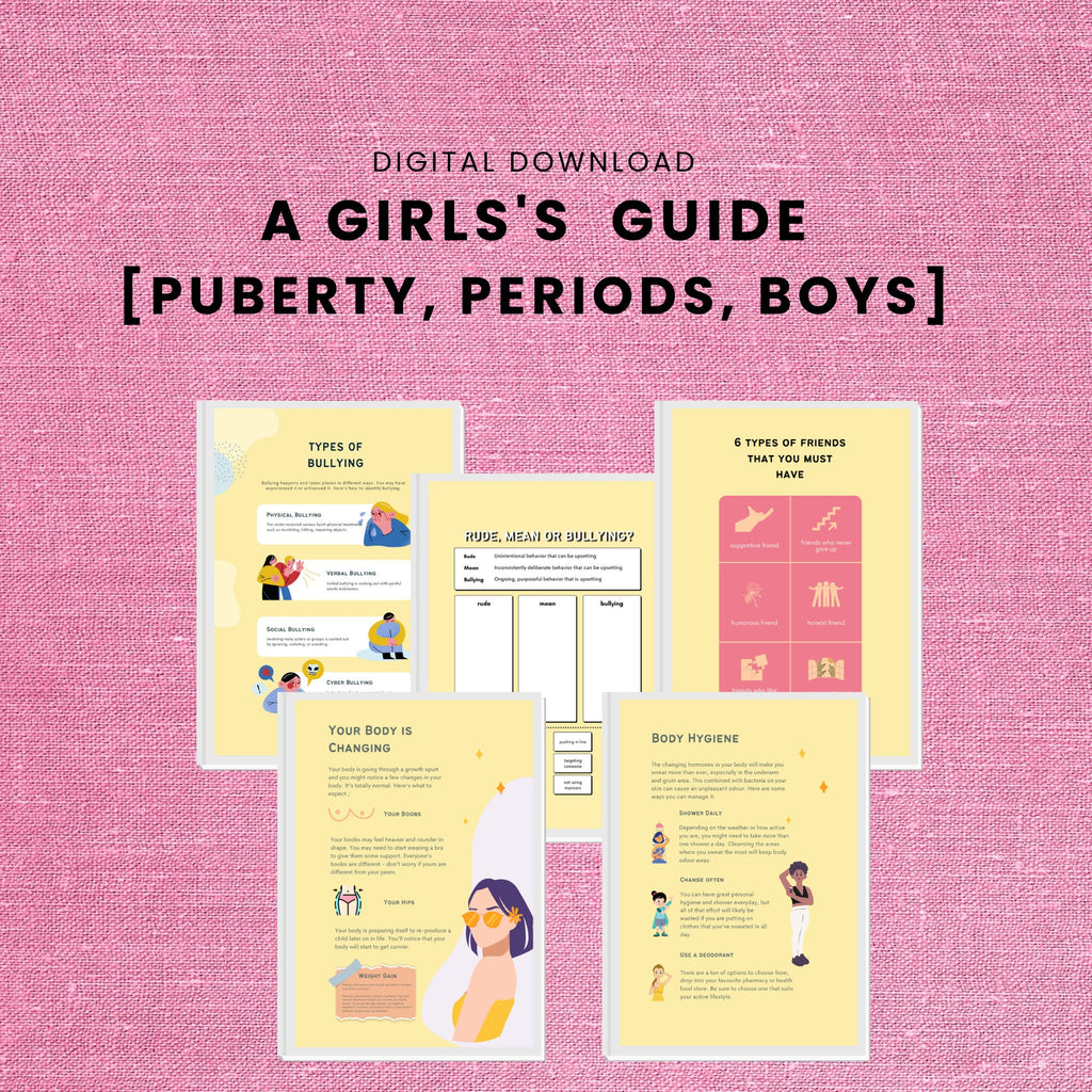 Girl's Puberty Guide | Teen Body Changes & Hygiene (Digital Download)