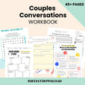 Couples Conversations Workbook Marriage Prep Worksheets Pre-Wedding Counseling Materials Marriage Readiness Checklists Pre-Marriage Topics
