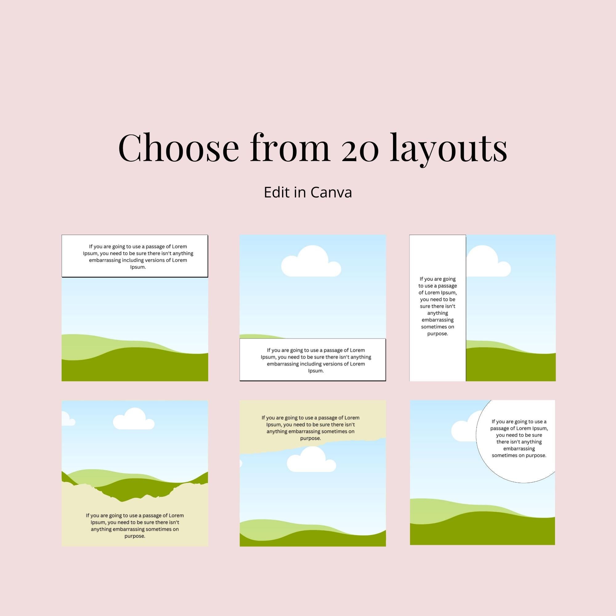 Kids Story Book Canva Template: 8.5x8.5 Keepsake Gift (Digital Download)