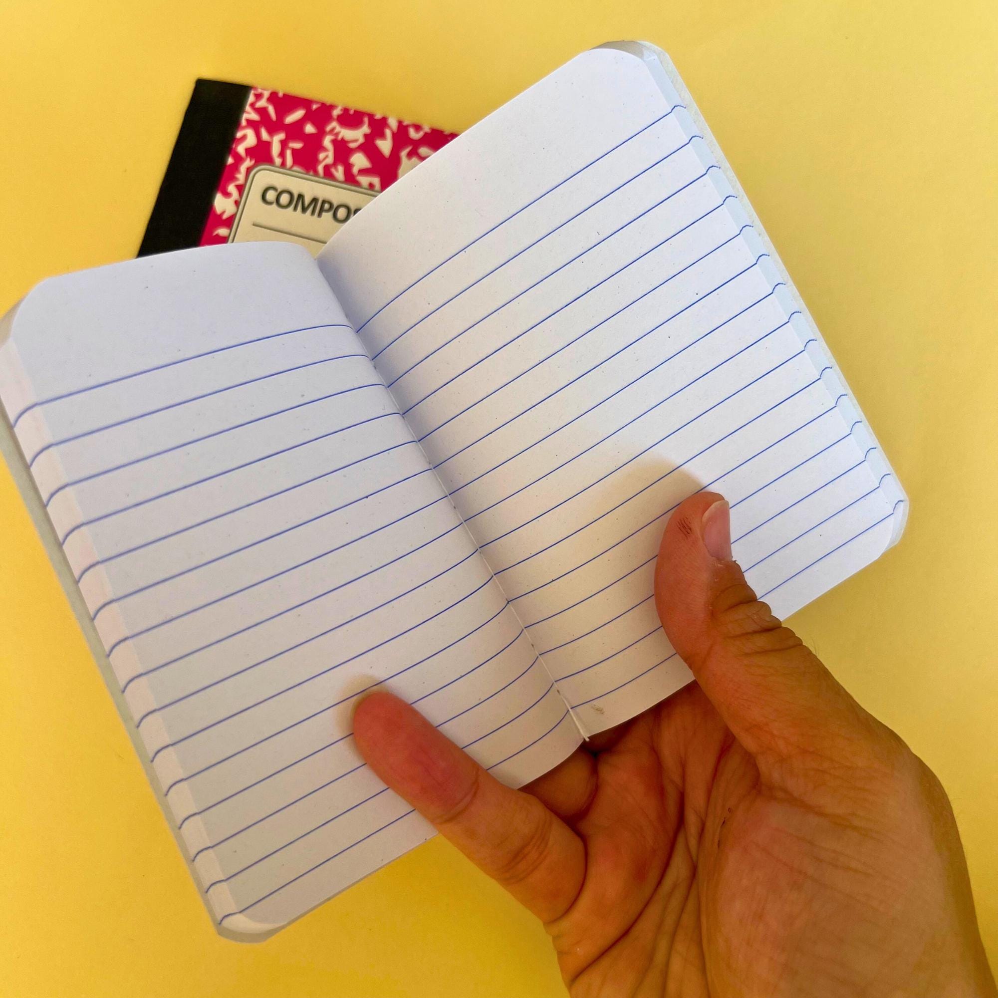 Mini Composition Notebooks and Mini Pen Teacher Gifts Custom Educator Gift Best Teacher Gift Mini Gift for Teachers