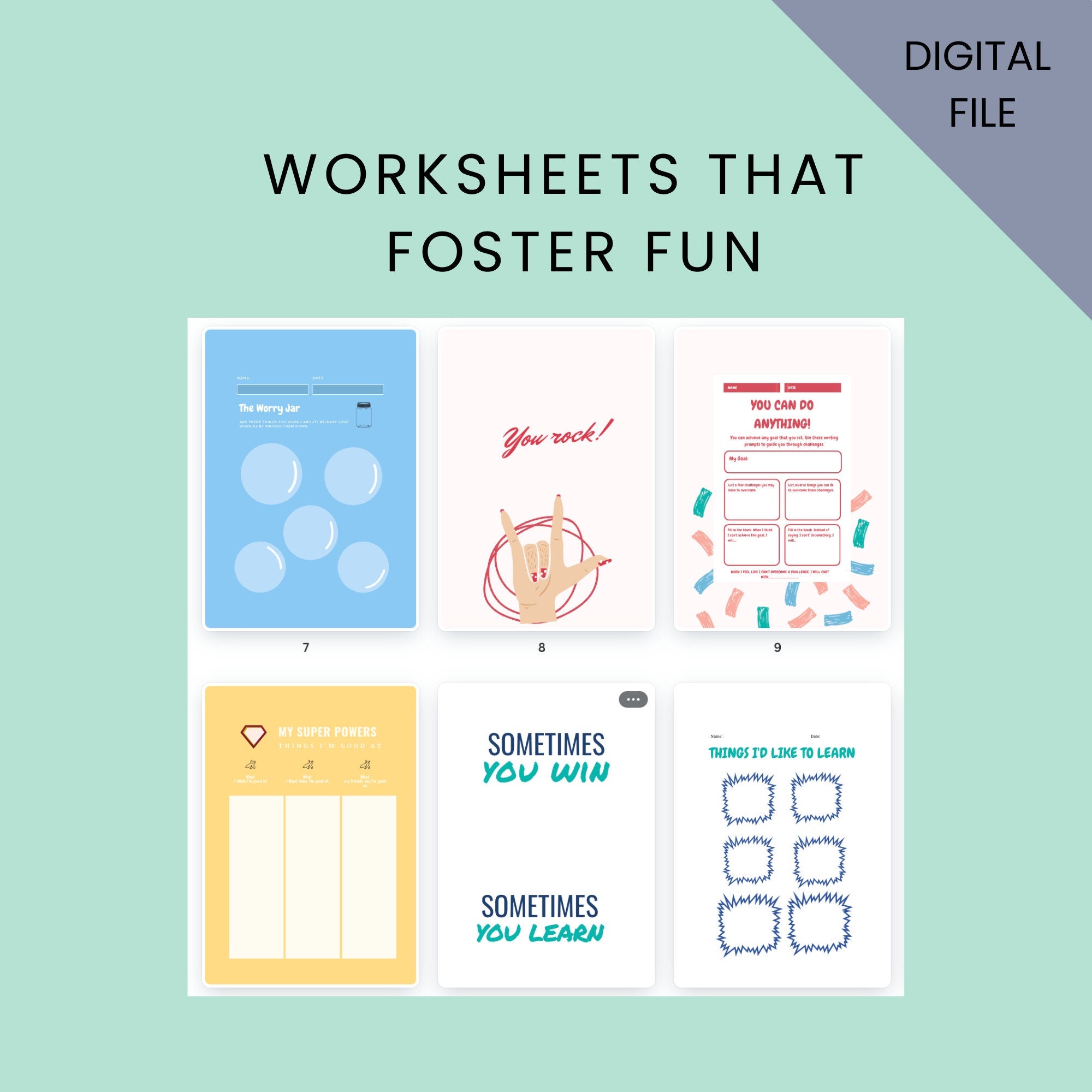 Growth Mindset Worksheet Tweens and Teens Teaching Resources Social Studies Self Development for Young Adults Family Counselling Tools