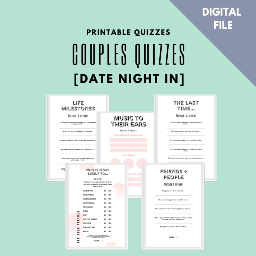 Couples Counseling Worksheets Bundle: Communication, Conflict, Boundaries (Digital Download)