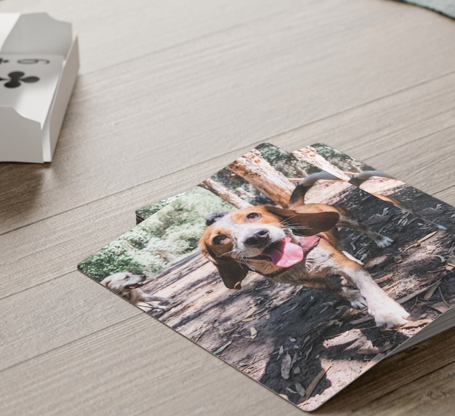 Custom Pet Photo Playing Cards, Memorial Gift