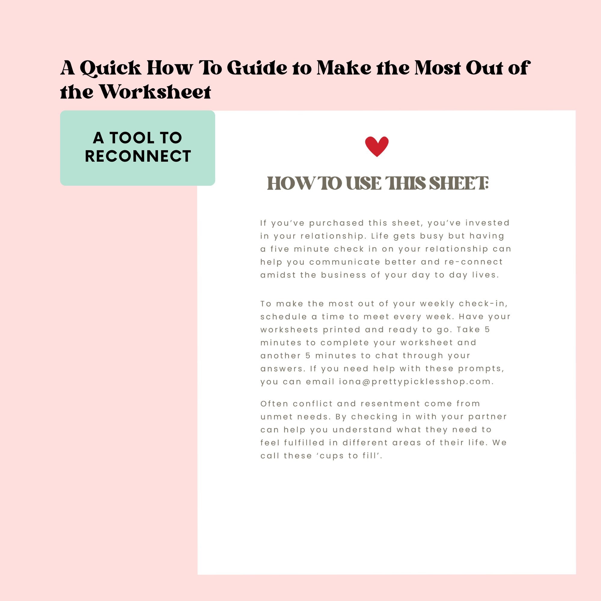 Couples Weekly Check-In Worksheet Marriage Health Check Questions Couples Counselling Tools 5 Min Marriage Counselling Tool Marriage Prompts