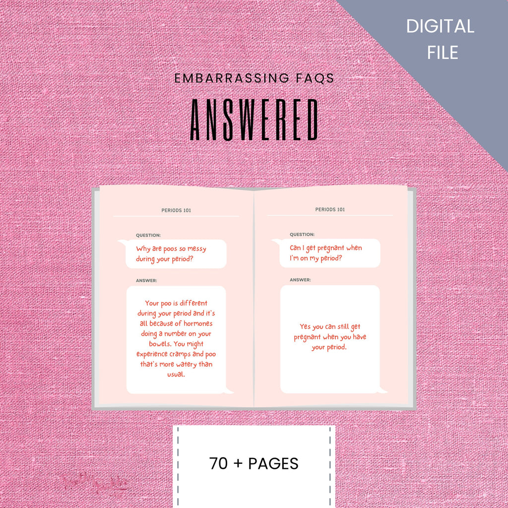 Girl's Puberty Guide | Teen Body Changes & Hygiene (Digital Download)