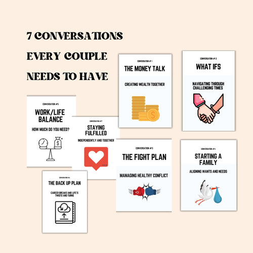 Couples Conversations Workbook Marriage Prep Worksheets Pre-Wedding Counseling Materials Marriage Readiness Checklists Pre-Marriage Topics