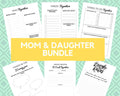 Mom and Daughter Printable Bundle