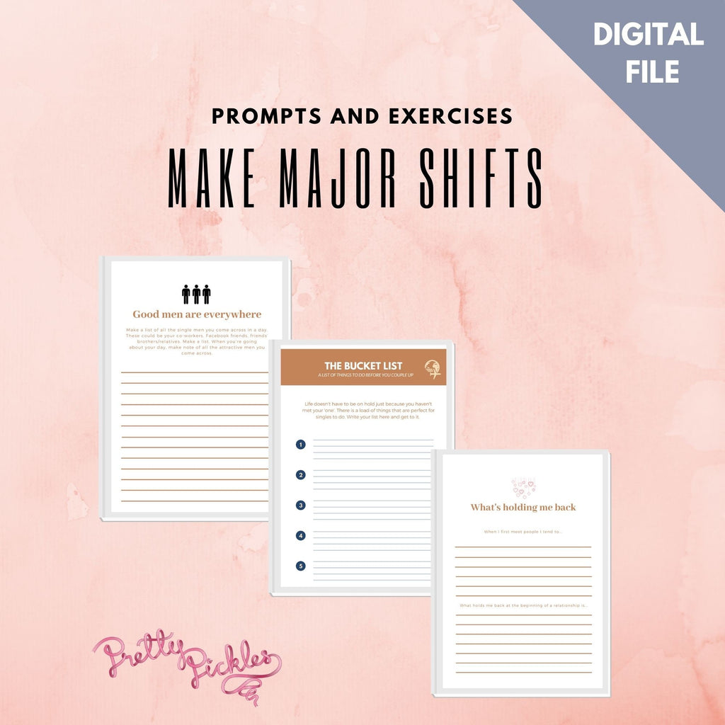 Dating Workbook for Single Women | Discover Relationship Patterns (Printable)