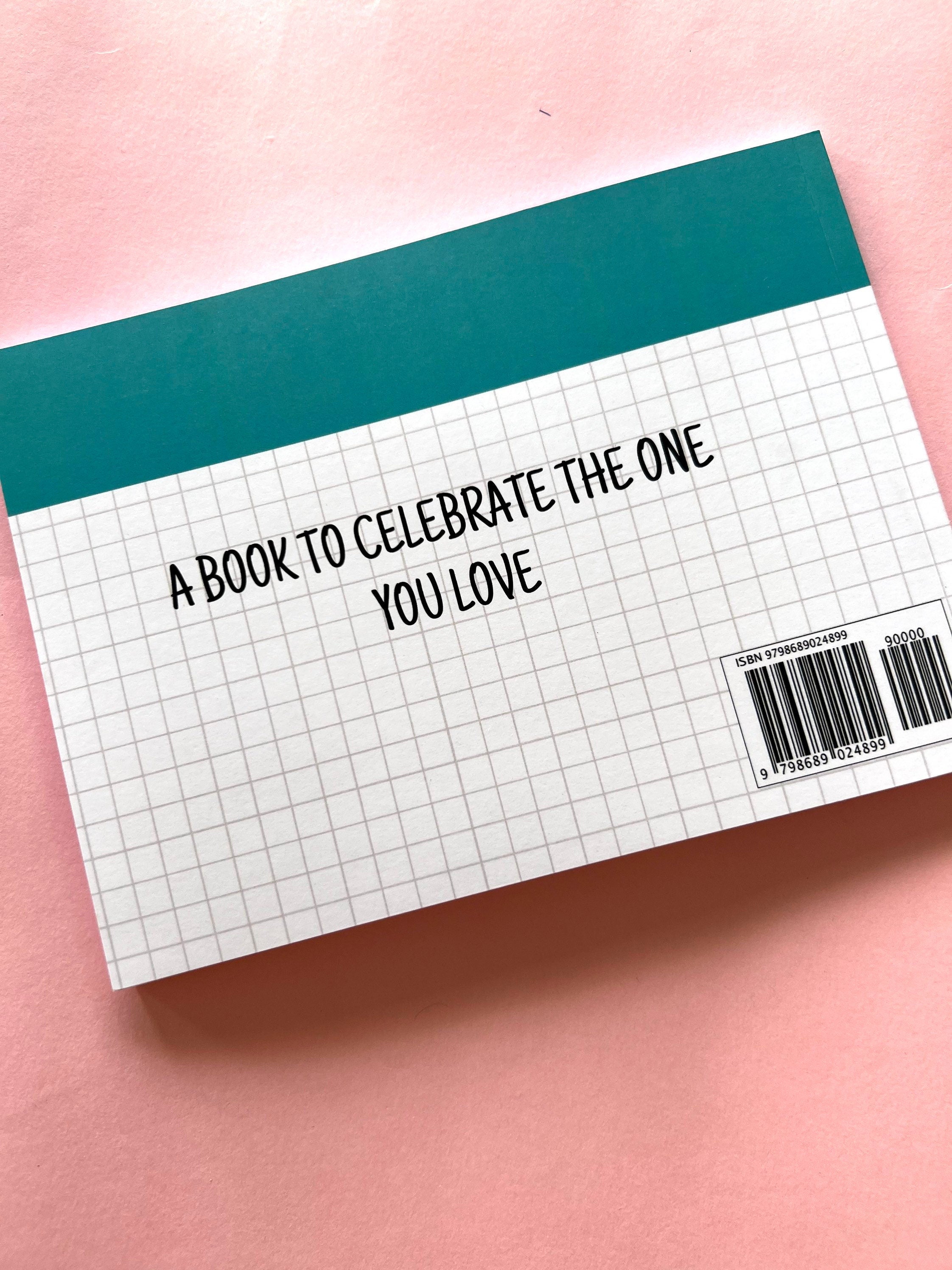 Personalise Fill In The Blank Couples Book Reasons I Love you