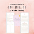 Dating Workbook for Single Women | Discover Relationship Patterns (Printable)