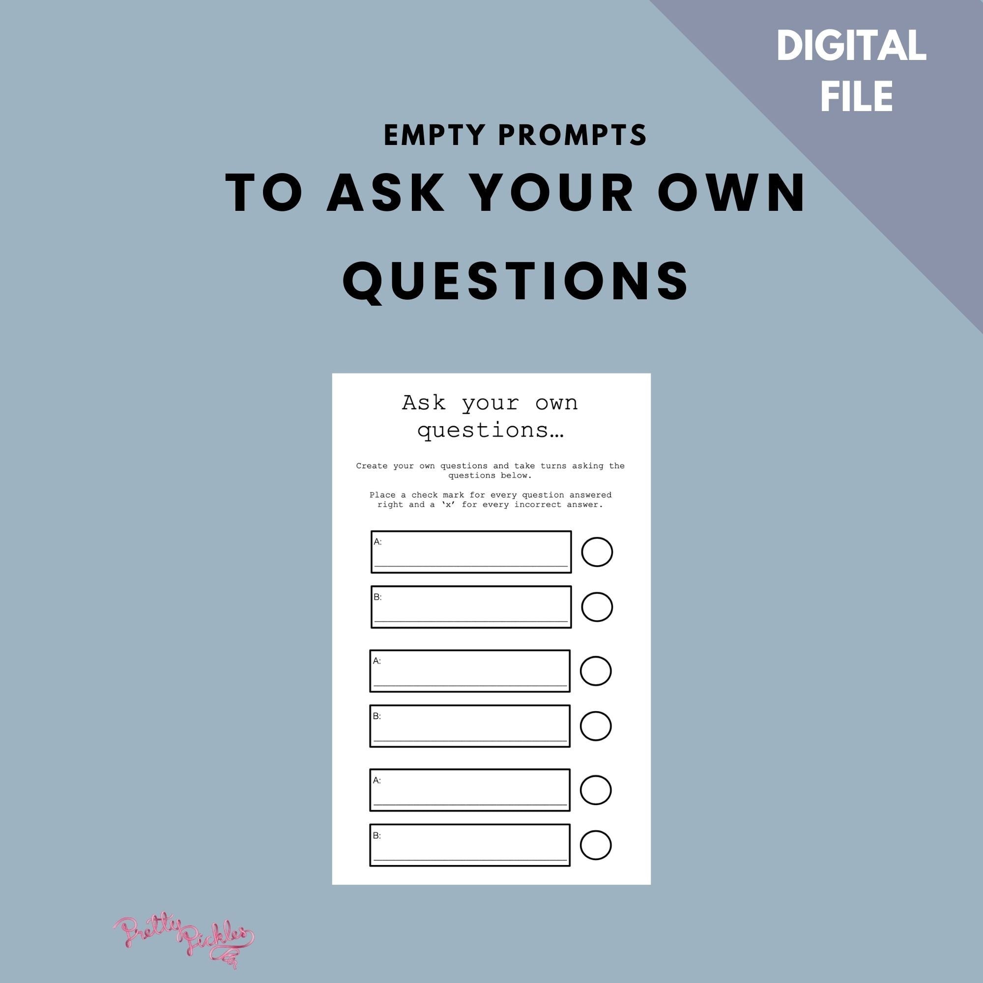 Couples Reconnection Worksheets: Relationship Questions, Repair Tool (Digital Download)