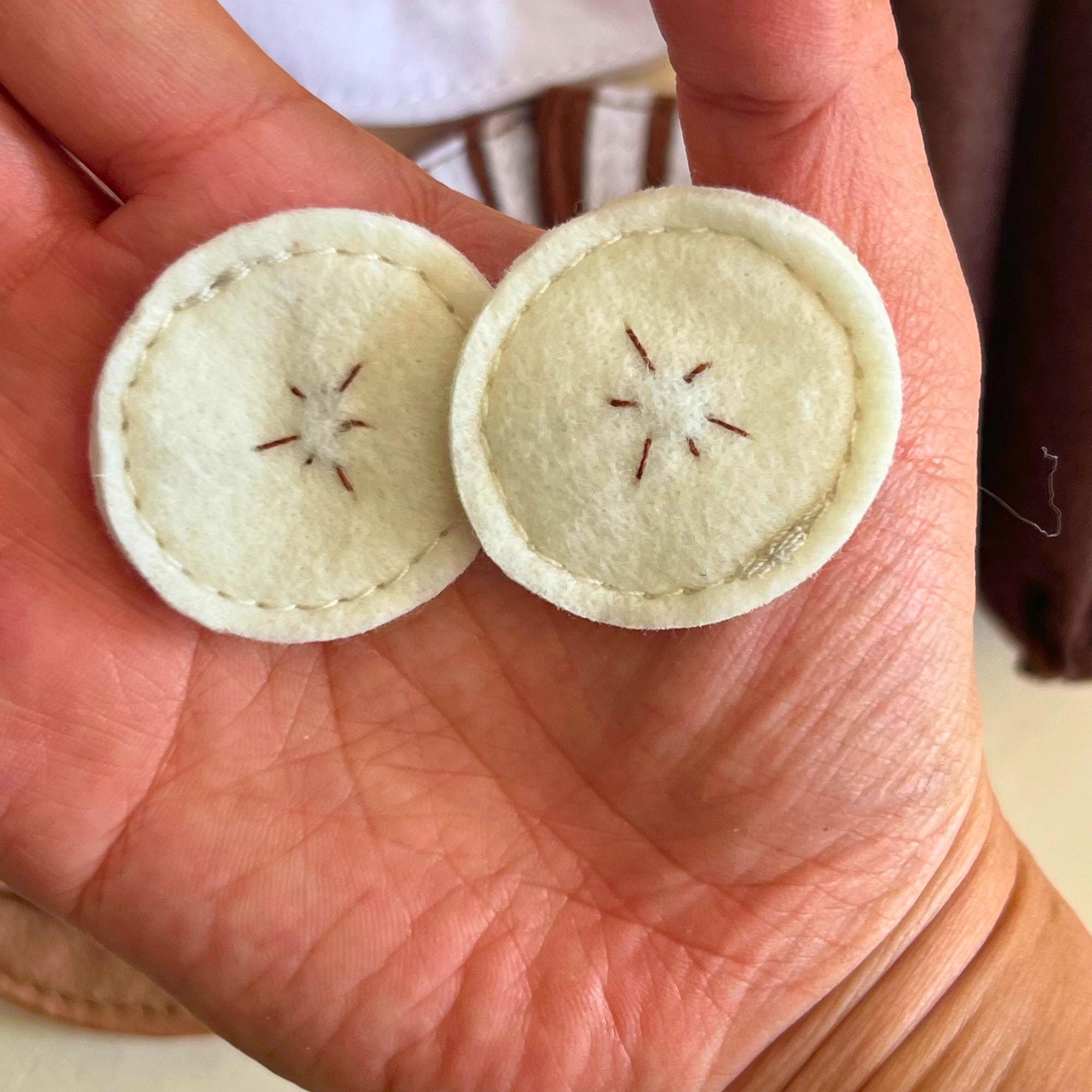 Felt Pretend Play Food: Breakfast Set for Kids Kitchen