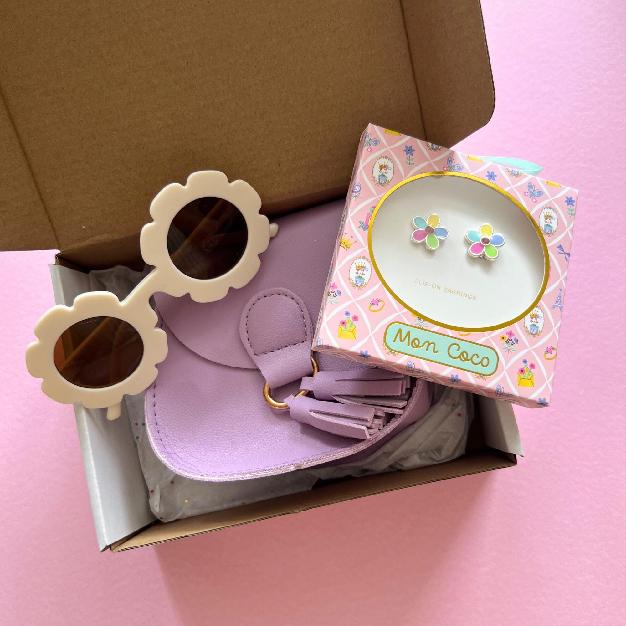 Girls Accessory Set Purple Girly Birthday Gift Iea